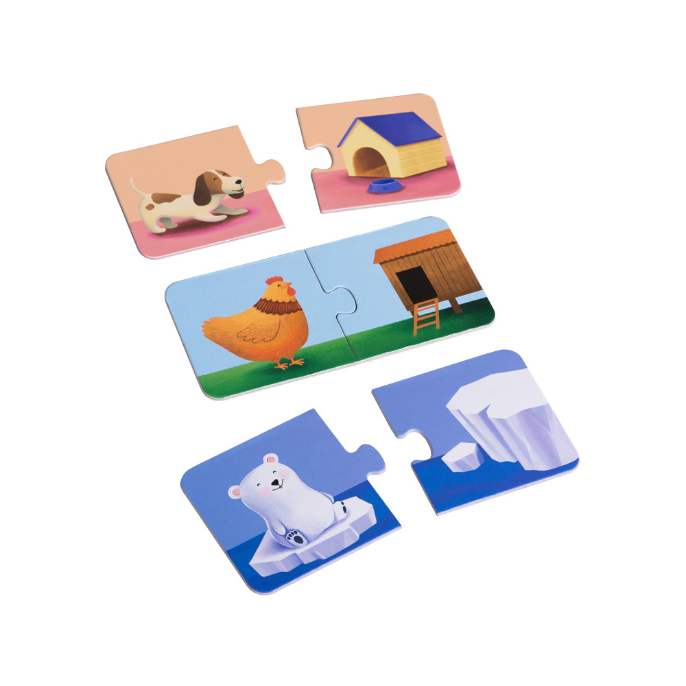 پازل آموزشی کوچین مدل خونم کجاست ؟