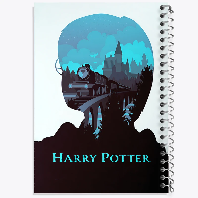 دفتر مشق 50 برگ خندالو طرح هری پاتر (Harry Potter) کد N3162