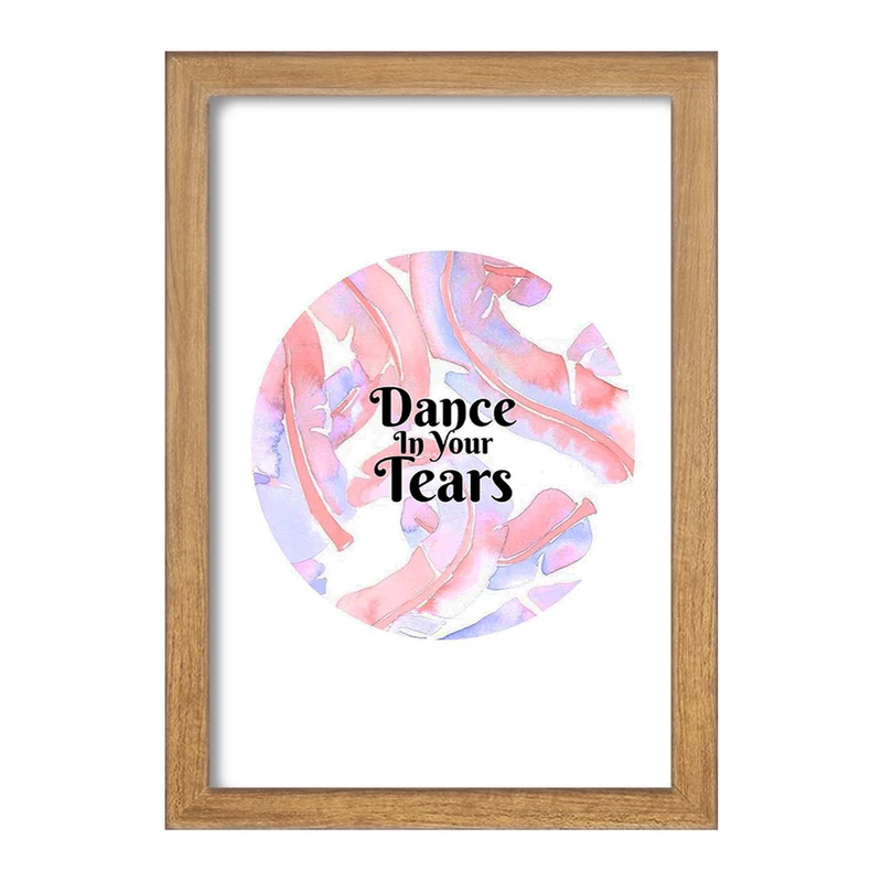 تابلو خندالو مدل Dance In Your Tears کد F11431