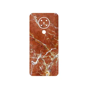 MAHOOT Red Marble Cover Sticker for Nokia 5.3