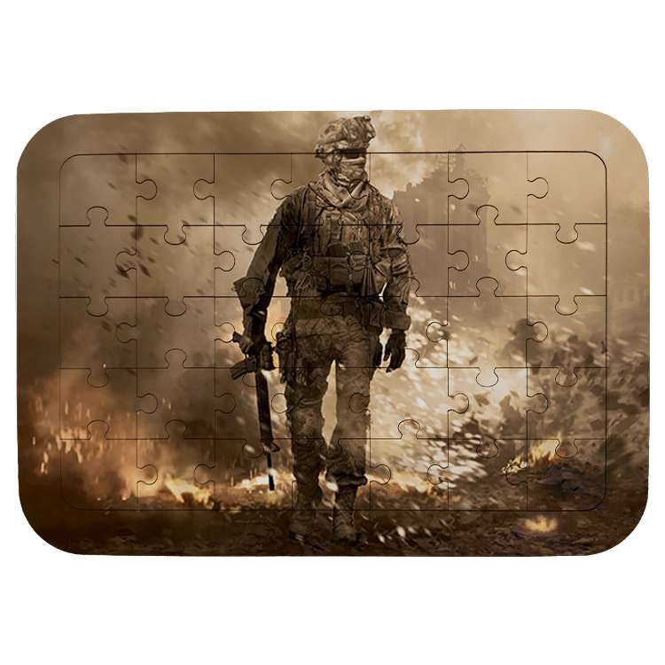 پازل 35 تکه مدل بازی کال آف دیوتی کد 64