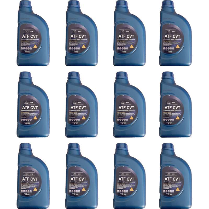 روغن گیربکس خودروی موبیس مدل ATF CVT حجم 1 لیتر بسته 12 عددی