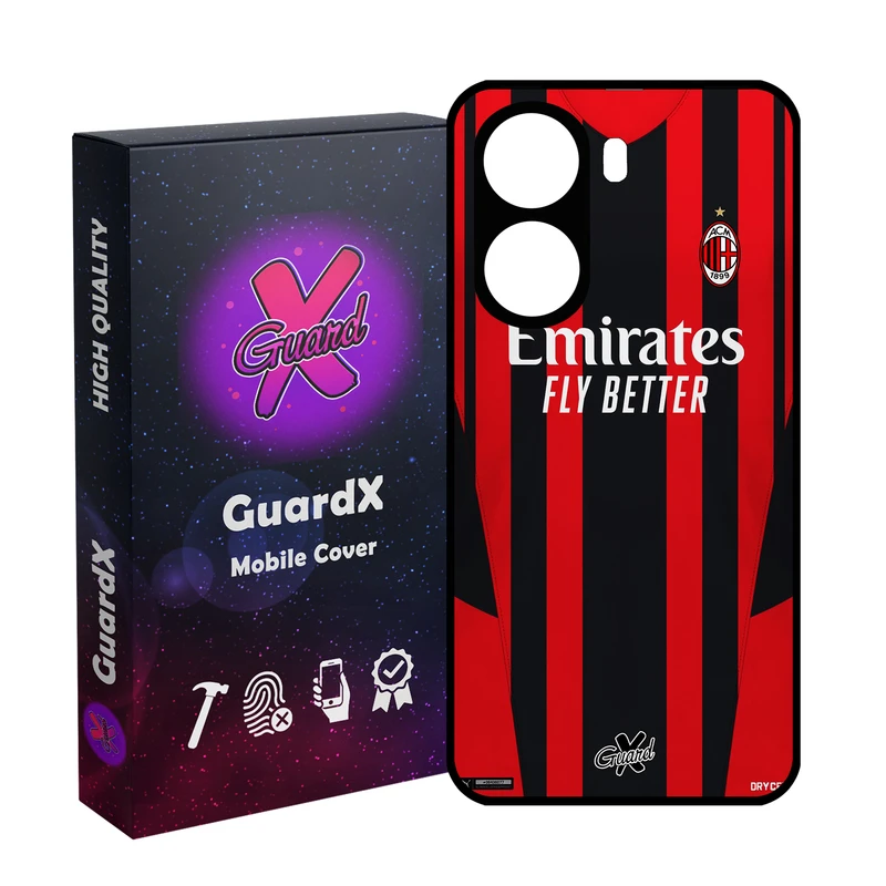 کاور گارد ایکس طرح AC Milan مدل 10399 مناسب برای گوشی موبایل شیائومی Redmi A5 / Poco C71