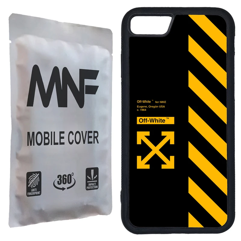کاور ام ان اف طرح Off White کد P-216 مناسب برای گوشی موبایل اپل iPhone SE 2020 / SE 2022