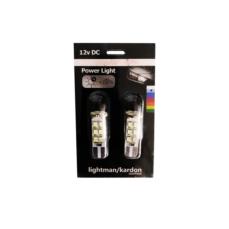 لامپ اس ام دی خودرو لایتمن کاردن مدل 18SMD POWER LIGHT بسته 2 عددی