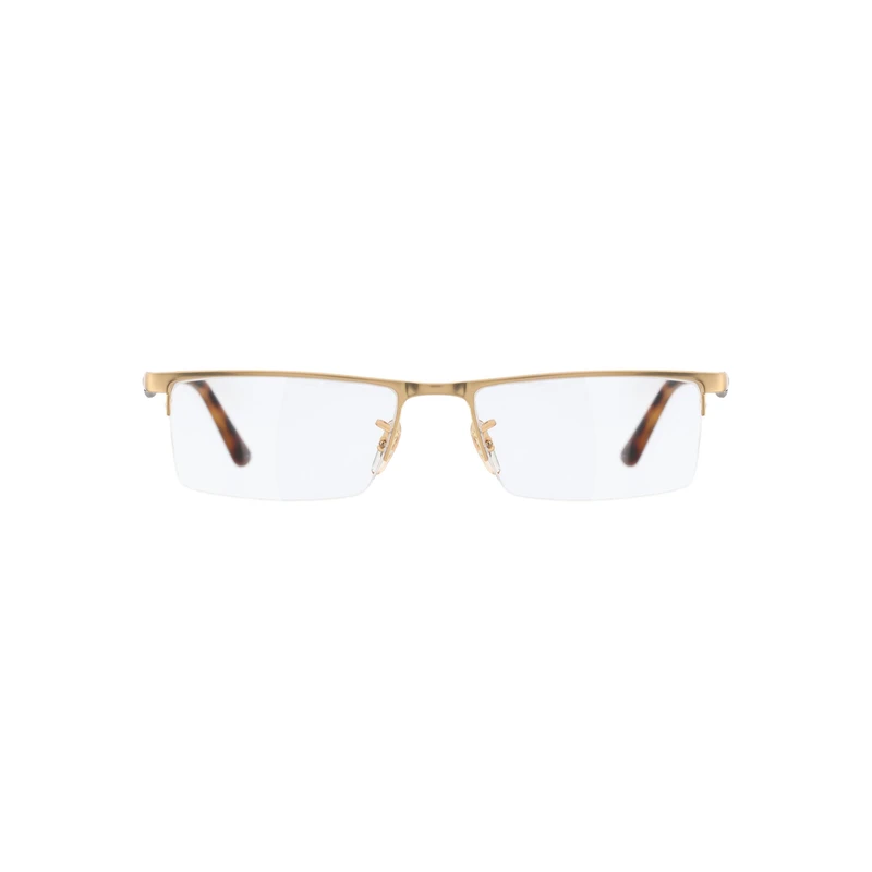 فریم عینک طبی نیم فریم مردانه ری بن مدل 0RX6322I-2730 مناسب برای صورت قلب، بیضی، گرد، لوزی، مثلث، مربع، مستطیل