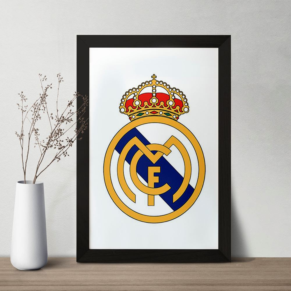تابلو خندالو مدل باشگاه رئال مادرید Real Madrid کد 1999