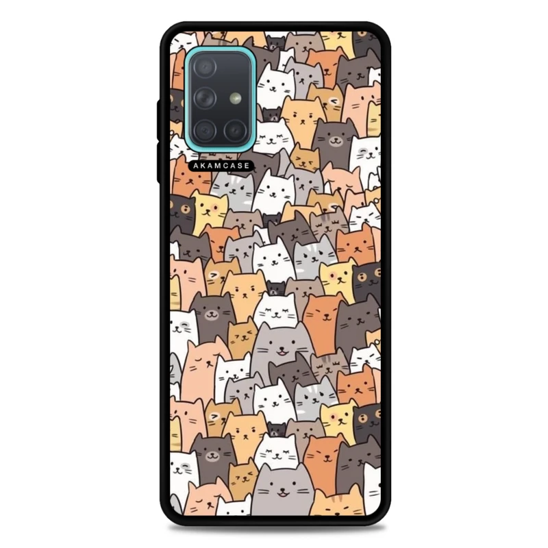 کاور آکام مدل AMC-WSGA71-CATS9 مناسب برای گوشی موبایل سامسونگ Galaxy A71