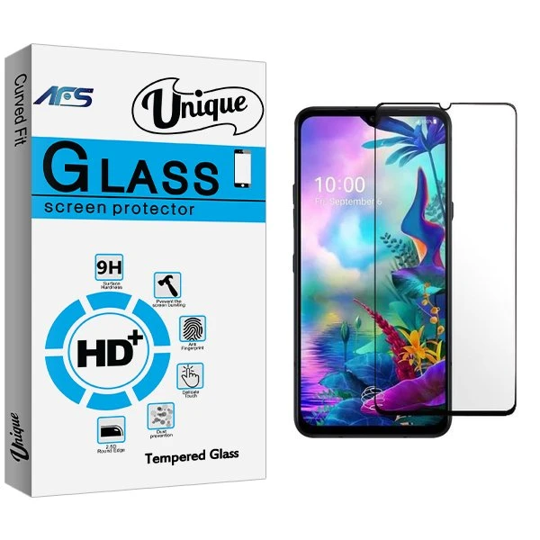 محافظ صفحه نمایش شیشه ای ای اف اس مدل Unique مناسب برای گوشی موبایل ال جی V50s ThinQ 5G