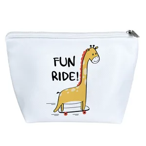 کیف لوازم آرایش دخترانه خندالو مدل زرافه کد 3019