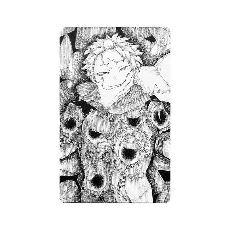 استیکر کارت مدل سام نگار طرح ری زیرو ناتسوکی سوبارو Re:ZERO Natsuki Subaru کد SP1971