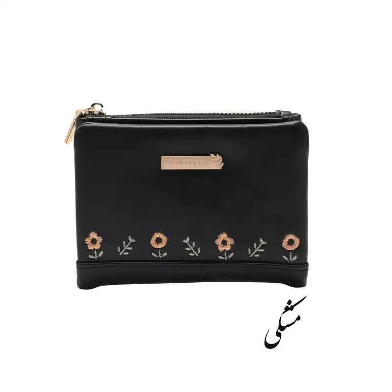 کیف پول زنانه پرتیزس مدل گلدار کد 2020038