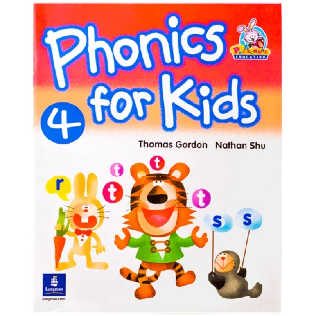  کتاب Phonics For Kids 4 اثر جمعی از نویسندگان انتشارات Pearson Longman