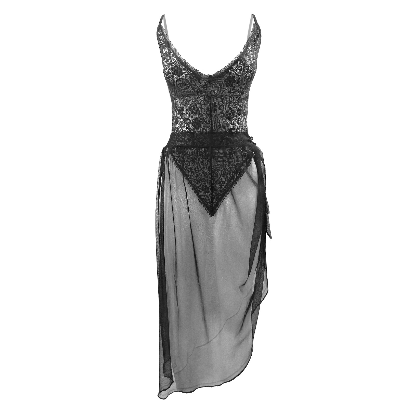 لباس خواب زنانه کد SL01 رنگ مشکی