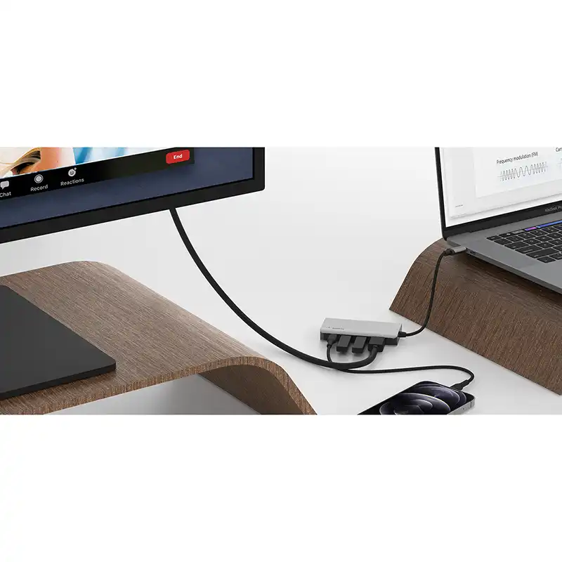 هاب 4 پورت USB-C بلکین مدل AVC006btSG