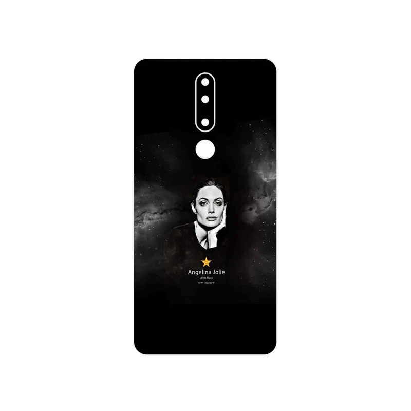 برچسب پوششی ماهوت مدل Angelina Jolie مناسب برای گوشی موبایل نوکیا 3.1 Plus