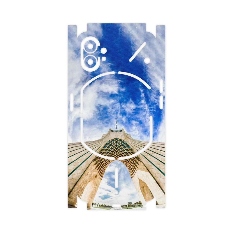 برچسب پوششی ماهوت مدل AZADI_Tower-FullSkin مناسب برای گوشی موبایل ناتینگ Phone 1
