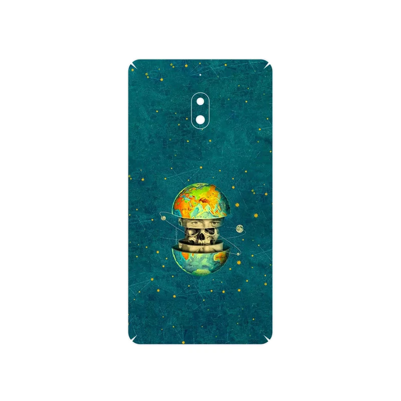 برچسب پوششی ماهوت مدل Collage of Earth Face مناسب برای گوشی موبایل نوکیا 2.1