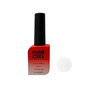 لاک ژل براق ناخن کاواژل مدل NEW شماره 2 رنگ سفید یخچالی