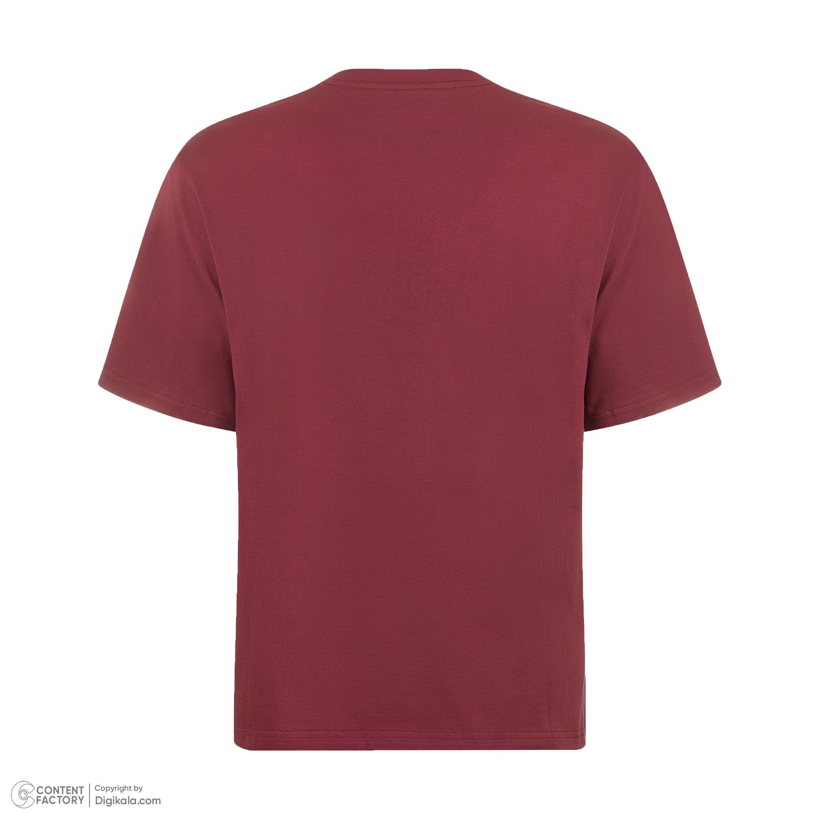 تی شرت آستین کوتاه مردانه پاتن جامه مدل  نخی 331621030002999 رنگ قرمز -  - 9