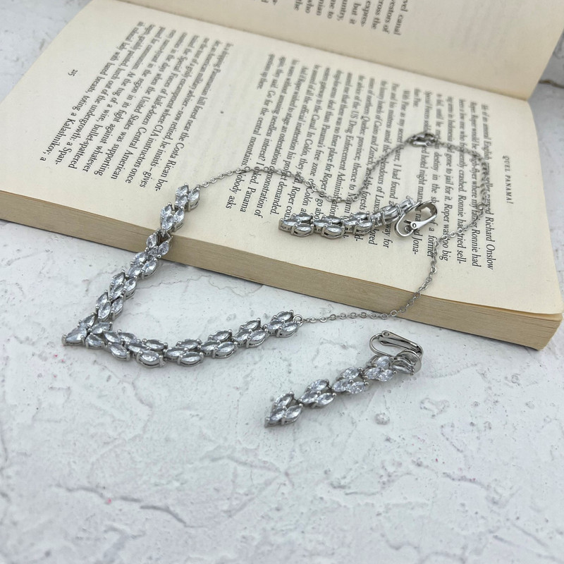 نیم ست زنانه مدل جواهری کد M4193