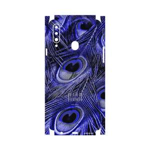 MAHOOT Purple Feather-FullSkin Cover Sticker for Samsung Galaxy A20s