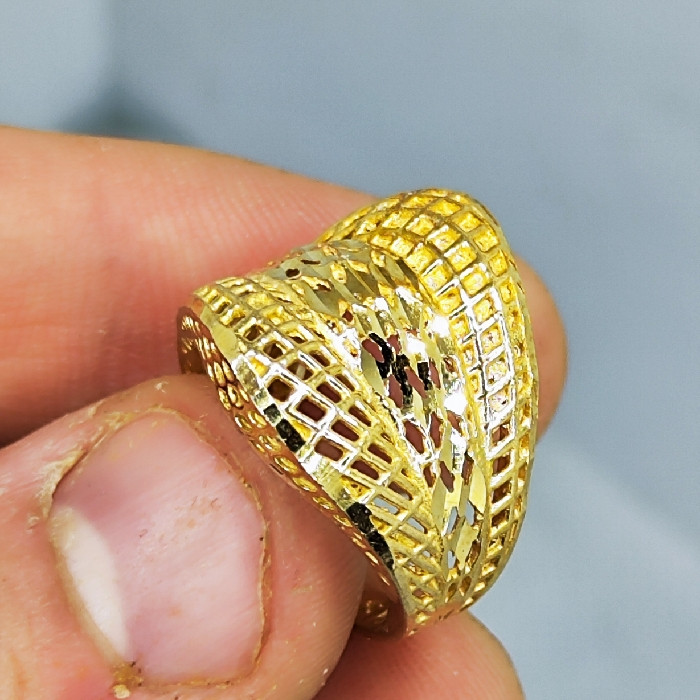 انگشتر زنانه مدل طلاروس کد 25