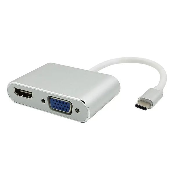 مبدل USB-C به HDMI/VGA مدل ph3206 مبدل USB-C به HDMI/VGA مدل ph3206