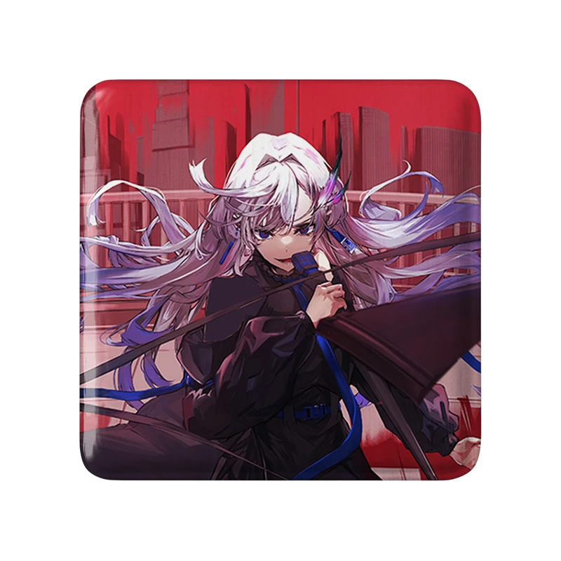 پیکسل خندالو طرح انیمه دبیرستان مردگان مدل مربعی کد 32322