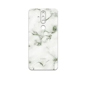MAHOOT Blanco-Smoke-Marble Cover Sticker for Nokia X71