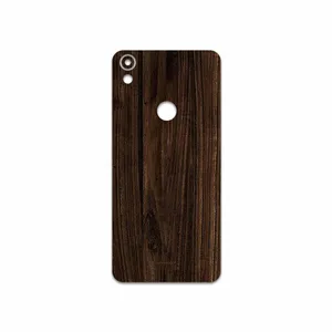 MAHOOT Dark Walnut Wood Cover Sticker for Tecno Camon CM