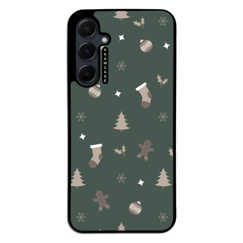 کاور آکام مدل AMC-WSGA55-CHRISTMAS-9 مناسب برای گوشی موبایل سامسونگ Galaxy A55