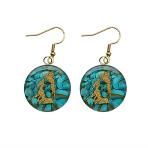 گوشواره زنانه آلتین هنر مدل ماه شهریور