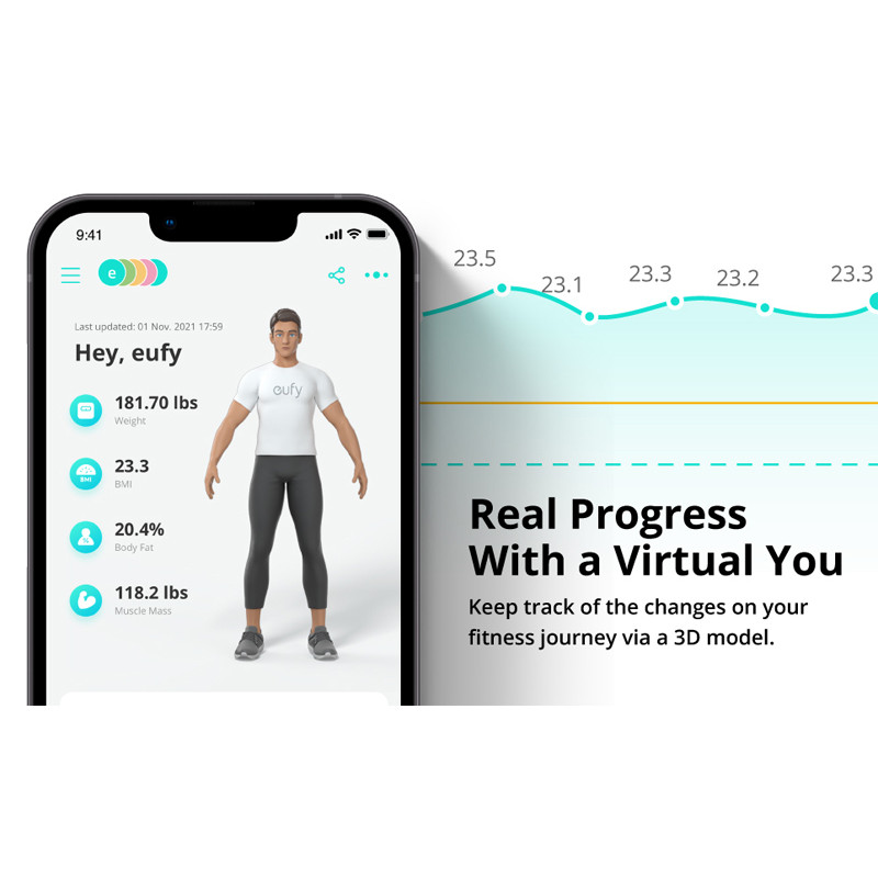 ترازو دیجیتال یوفی مدل Smart P2