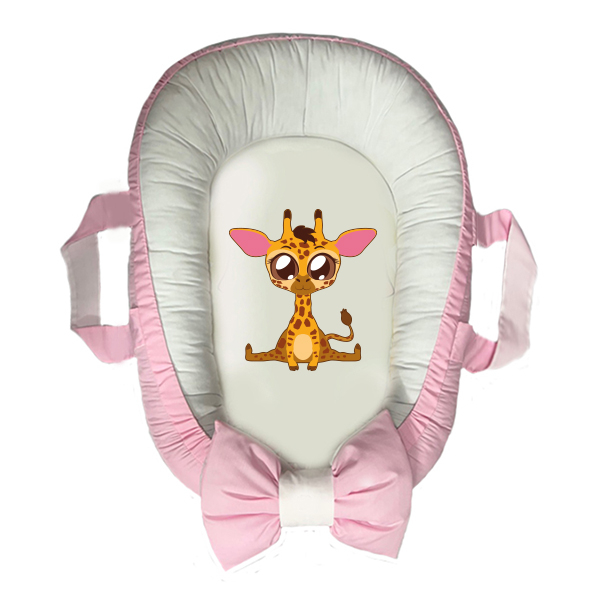 سرویس خواب سه تکه نوزاد مدل گارد محافظ دار طرح گوزن خیالی کد 063