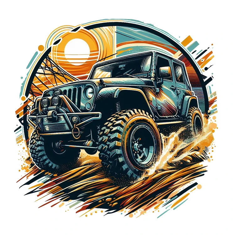 استیکر پارچه و لباس پاد آفرین مدل آفرود کد S922