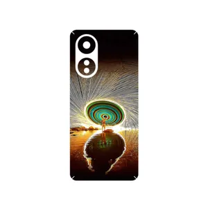 MAHOOT Night Light Fountain Cover Sticker for Oppo A58 4G