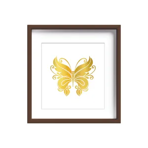 تابلو طلاکوب زرکات طرح پروانه مدل Butterfly