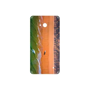 MAHOOT Beach and Green Sea Cover Sticker for Microsoft Lumia 640