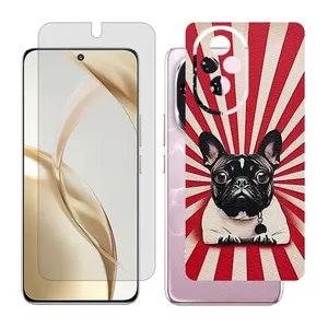 Glass Together model matte screen protector suitable for Honor 200 mobile phone with back cover sticker