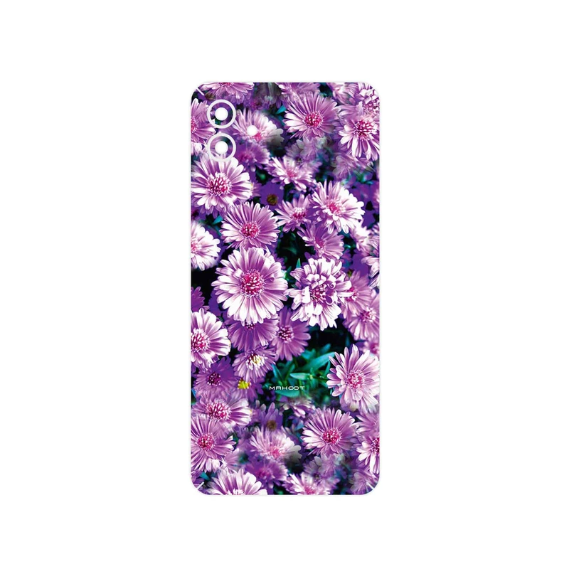 برچسب پوششی ماهوت مدل Purple_Flower مناسب برای گوشی موبایل سامسونگ Galaxy A04