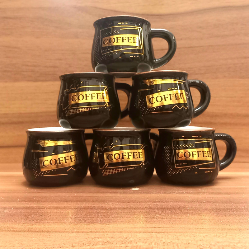 فنجان مدل COFFEE مجموعه 6 عددی فنجان مدل COFFEE مجموعه 6 عددی