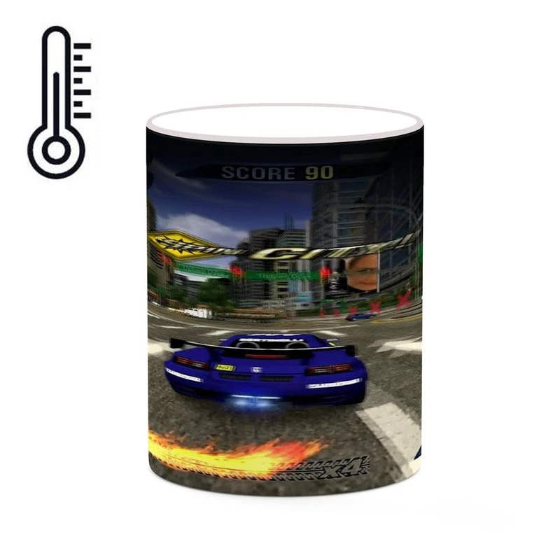 ماگ حرارتی کاکتی مدل بازی Burnout 3ː Takedown کد mgh27783