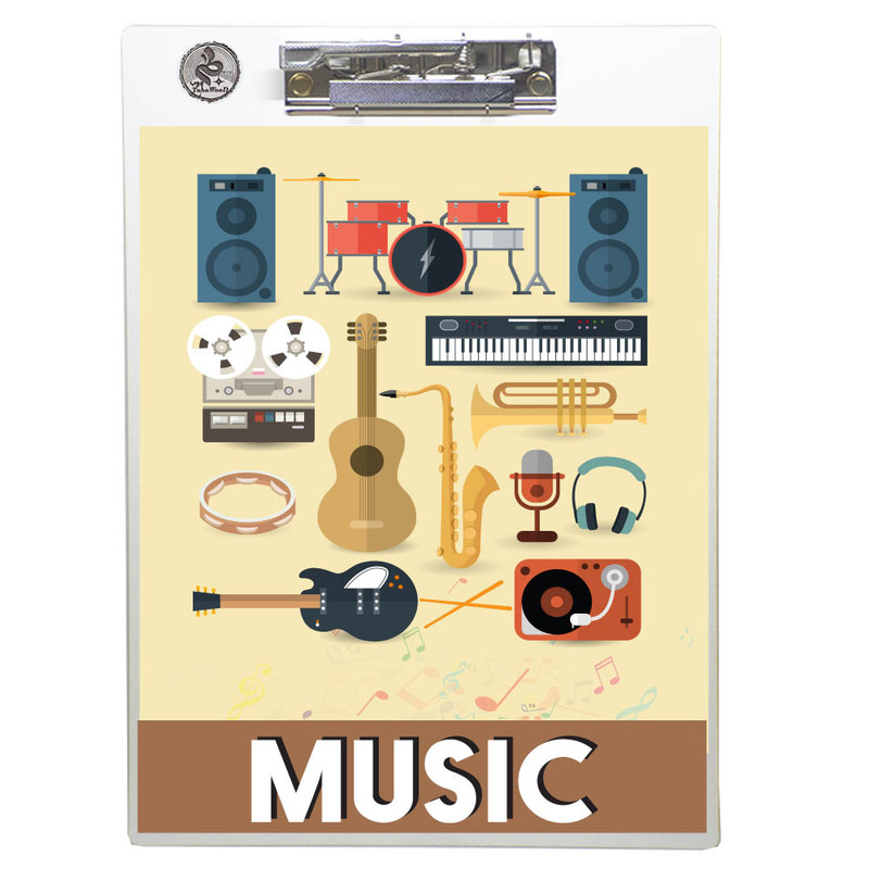 تخته شاسی طه چوب مدلMUSIC سایز A4
