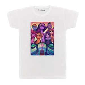 تی شرت بچگانه پرمانه طرح پونی کد pmt.4658