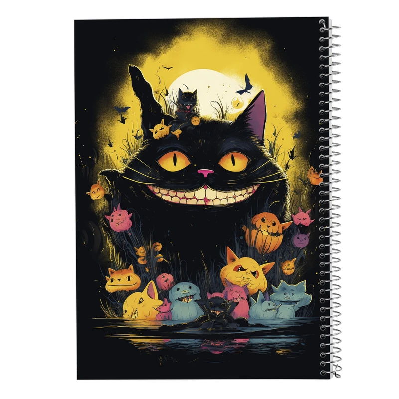 دفتر ژورنال نویسی 50 برگ مدوپد مدل نقطه ای طرح Ghibli کد DF2453