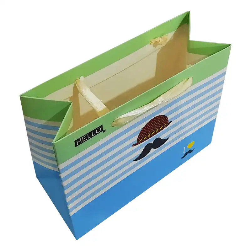 پاکت هدیه طرح مردانه مدل HELLO کد11101098