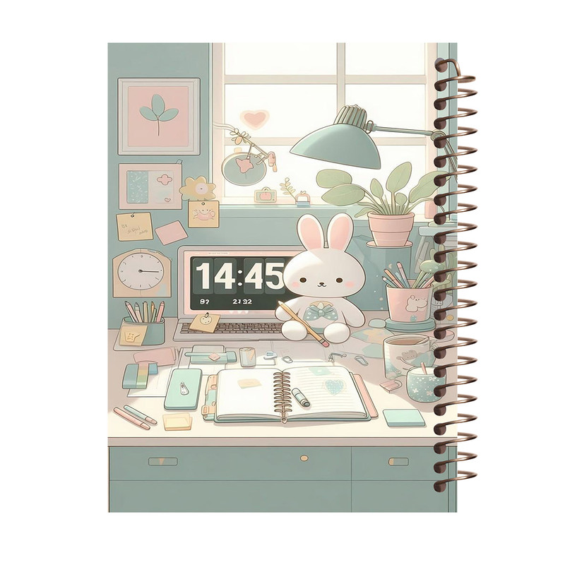 دفتر نقاشی 60 برگ طرح دخترانه مدل فانتزی کد A533