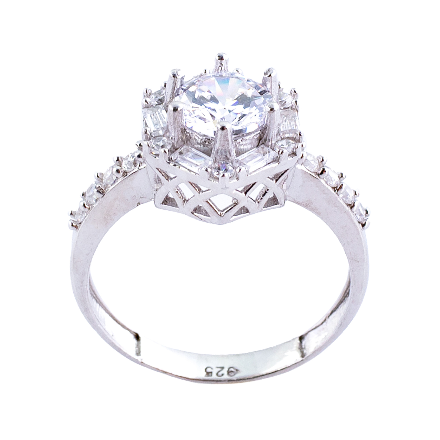 انگشتر نقره زنانه مدل AT_R102