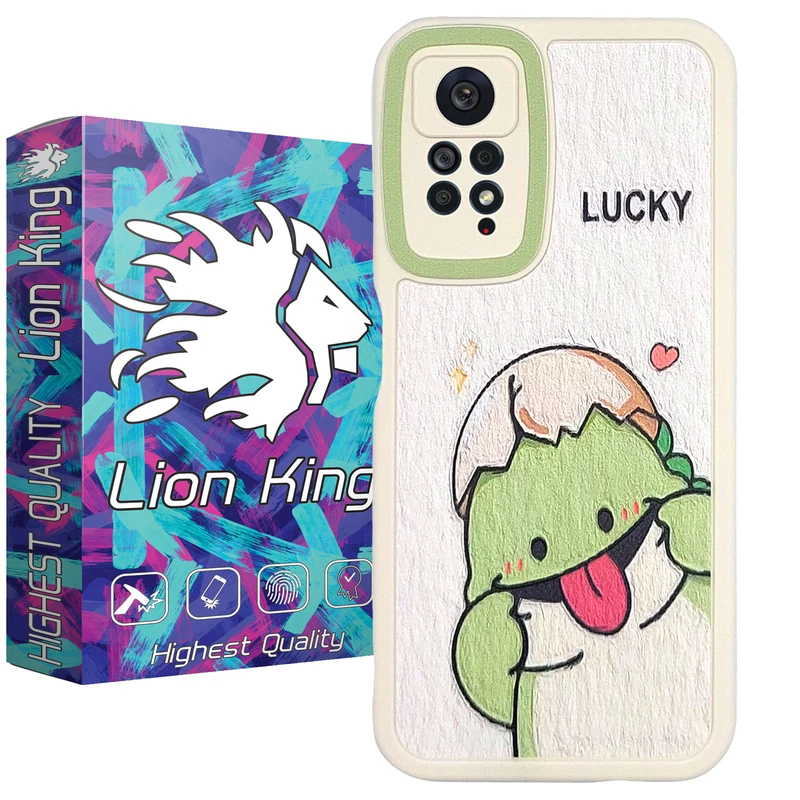 کاور لاین کینگ مدل زبان دایناسور مناسب برای گوشی موبایل شیائومی Redmi Note 12 Pro 4G